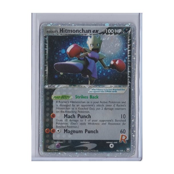Rocket's Hitmonchan EX (brugt)