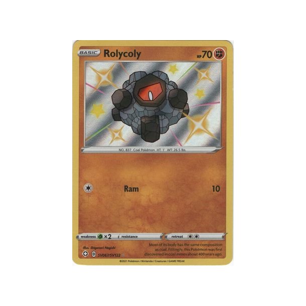 Rolycoly Shiny Rare