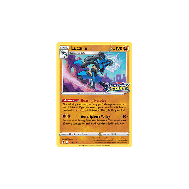 Lucario Holo Rare Promo
