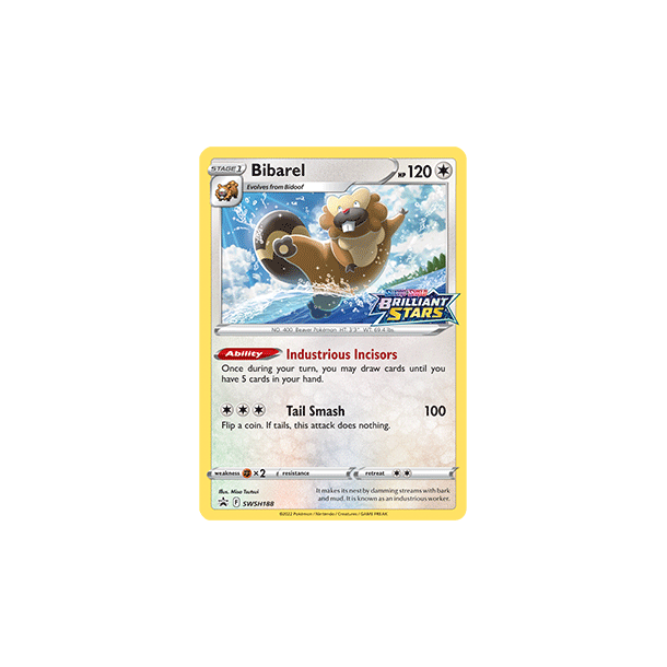 Bibarel Holo Rare Promo