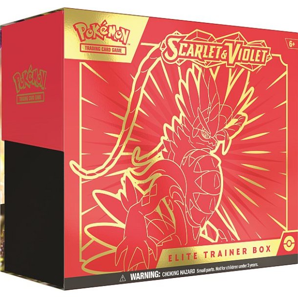 Scarlet &amp; Violet Elite Trainer Box: Koraidon (Scarlet)