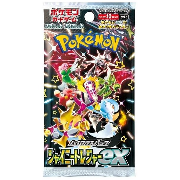 Shiny Treasure EX Booster Pack (japansk)