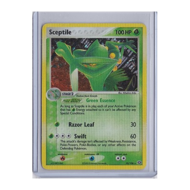Sceptile Holo Rare (brugt)