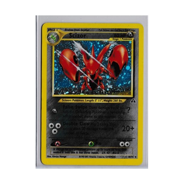 Scizor Holo Rare (brugt)