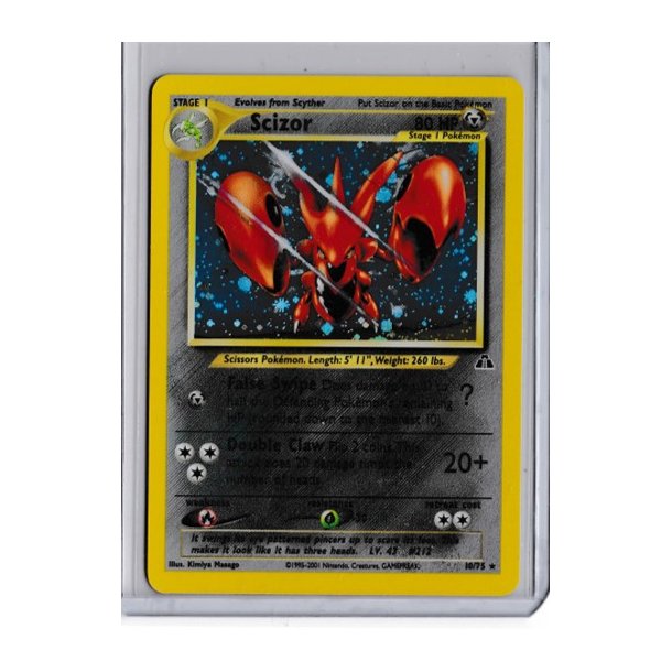 Scizor Holo Rare (brugt)
