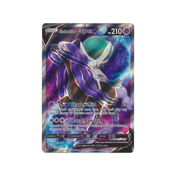 Shadow Rider Calyrex Full Art V