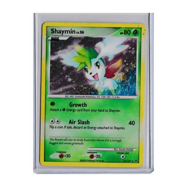 Shaymin Holo Rare (brugt)