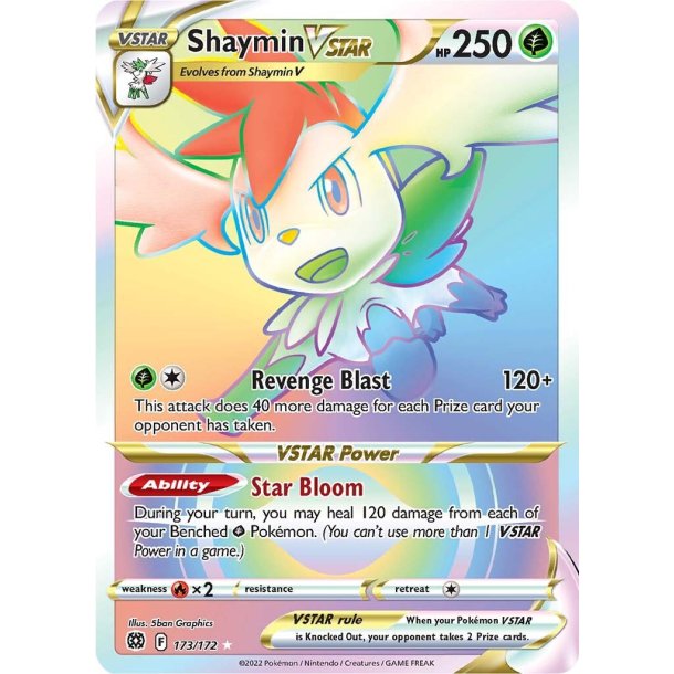 Shaymin Hyper Rare VSTAR