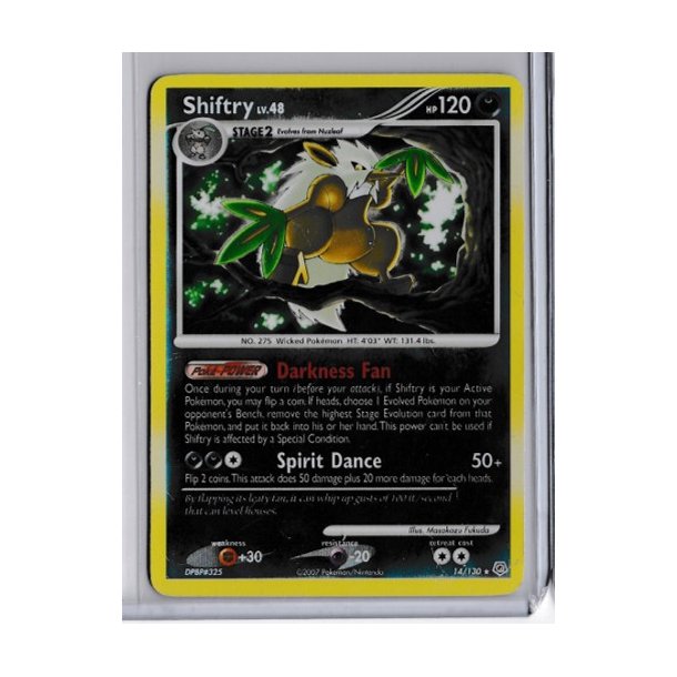 Shiftry reverse Holo (brugt)