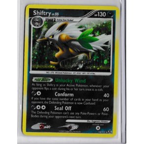 Shiftry Holo Rare (brugt)