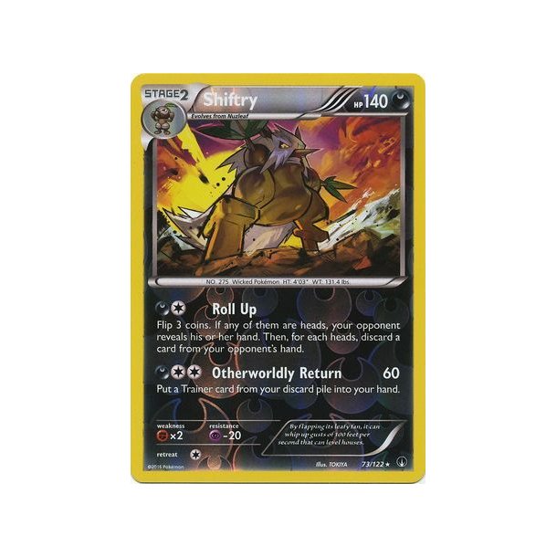 Shiftry Holo Rare