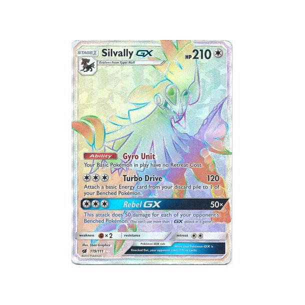 Silvally Hyper Rare GX Hyper Rare GX