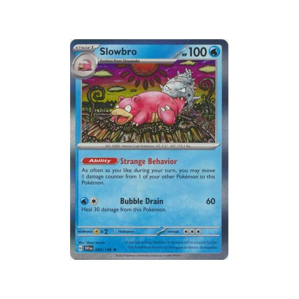 Slowbro Holo Rare