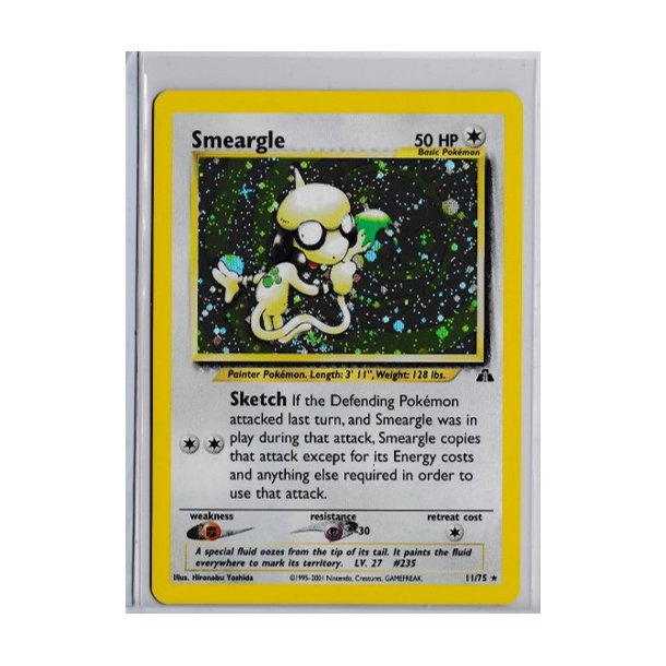 Smeargle Holo Rare (brugt)