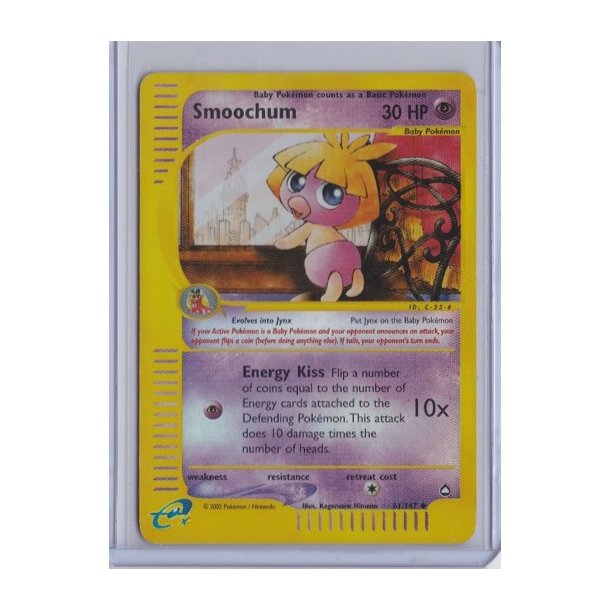 Smoochum Reverse Holo (brugt)