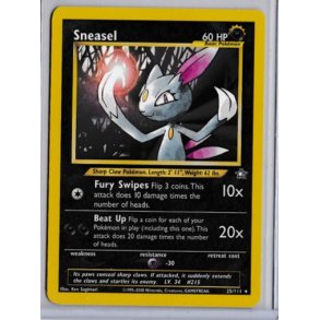 Sneasel 1st Edition (brugt)