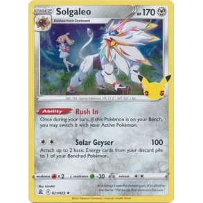 Solgaleo Holo Rare