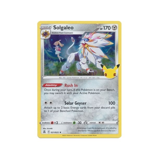 Solgaleo Holo Rare