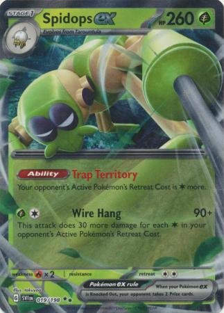Spidops EX - Scarlet & Violet - Pokemonshop