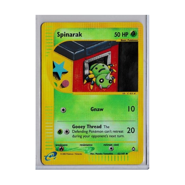 Spinarak Reverse Holo (brugt)