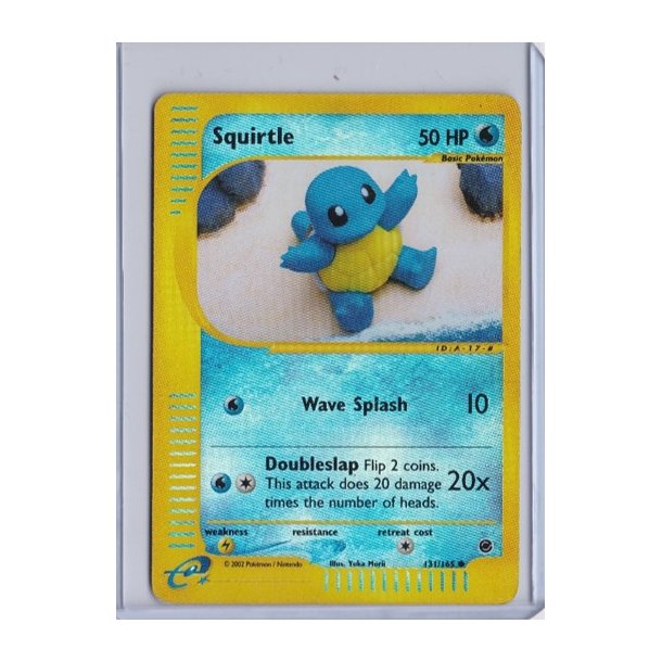 Squirtle Reverse Holo (brugt)