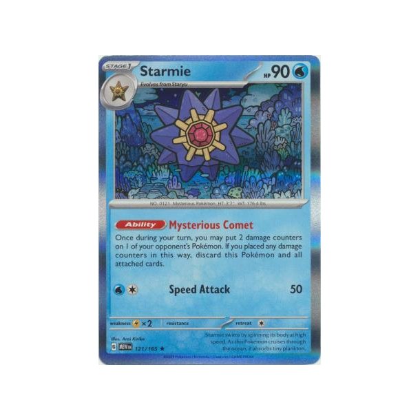 Starmie Holo Rare