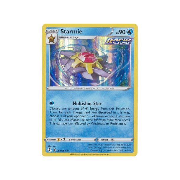 Starmie Holo Rare