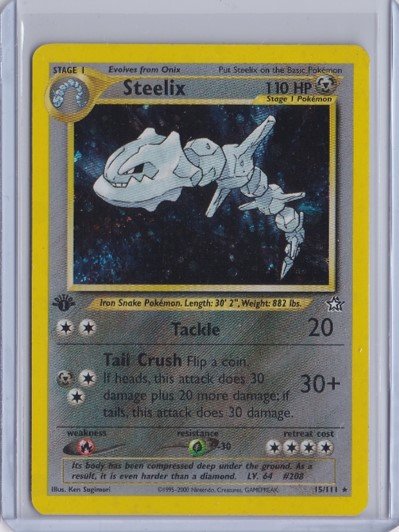 1st edition hot holo steelix