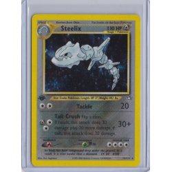 Steelix Holo Rare 1st Edition (brugt)