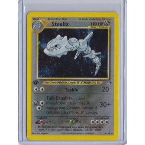 Steelix Holo Rare 1st Edition (brugt)