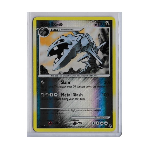 Steelix Holo Rare (brugt)