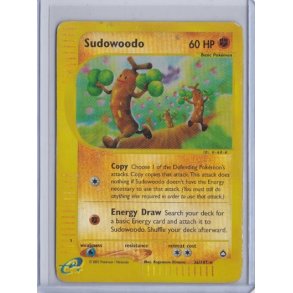 Sudowoodo Reverse Holo Rare (brugt)