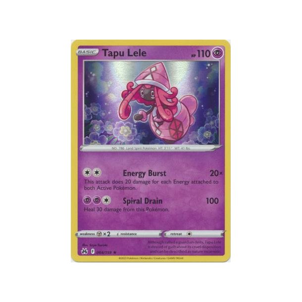 Tapu Lele Holo Rare