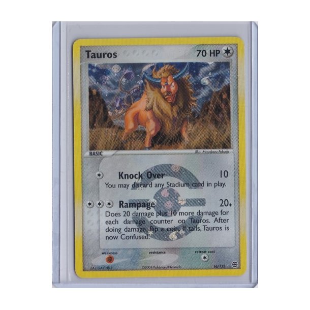 Tauros Holo Rare
