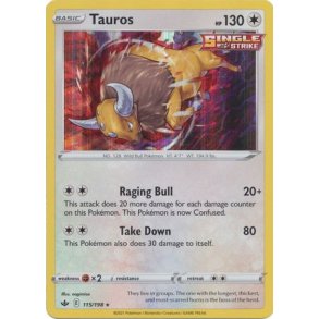 Tauros Holo Rare