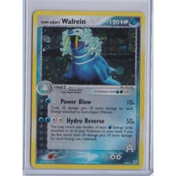 Team Aqua's Walrein Holo Rare (brugt)