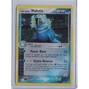 Team Aqua's Walrein Holo Rare (brugt)