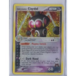 Team Magma's Claydol Holo Rare (brugt)