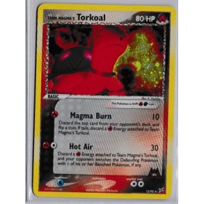 Team Magma's Torkoal Holo Rare (brugt)