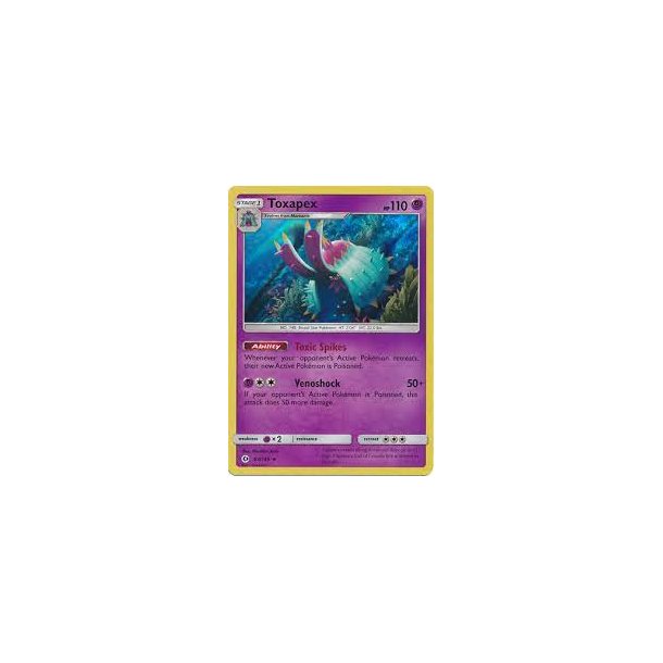 Toxapex Holo Rare