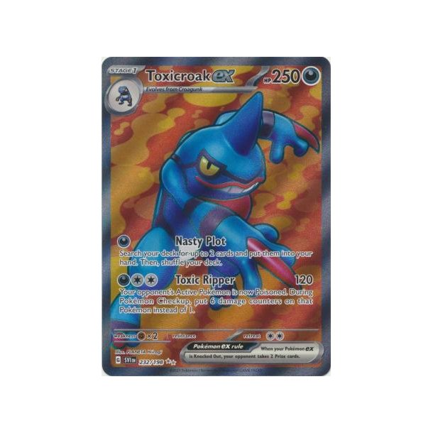 Toxicroak Full Art EX
