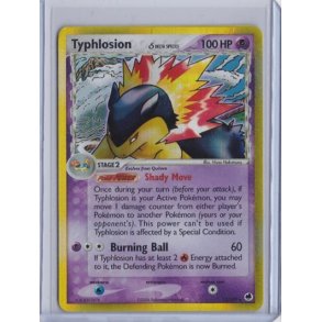 Typhlosion Holo Rare (brugt)