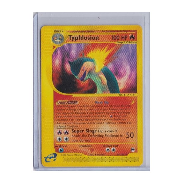 Typhlosion Rare (brugt)