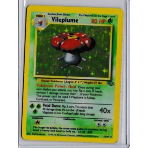 Vileplume Holo Rare (brugt)