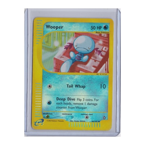 Wooper Reverse Holo (brugt)