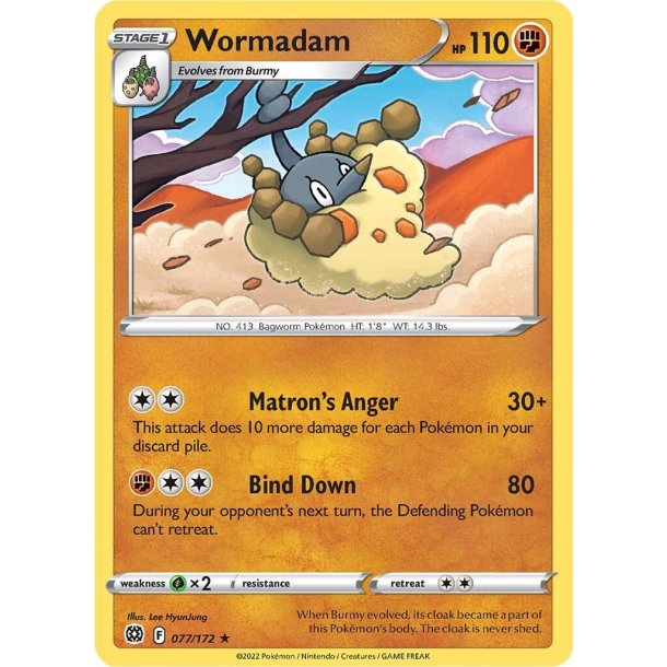 Wormadam Rare