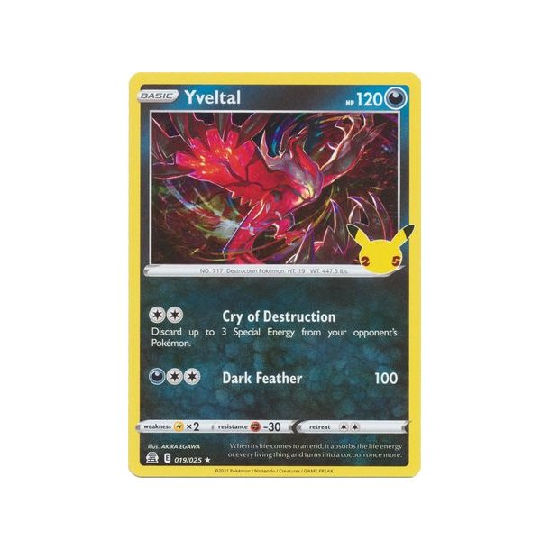 Yveltal Holo Rare