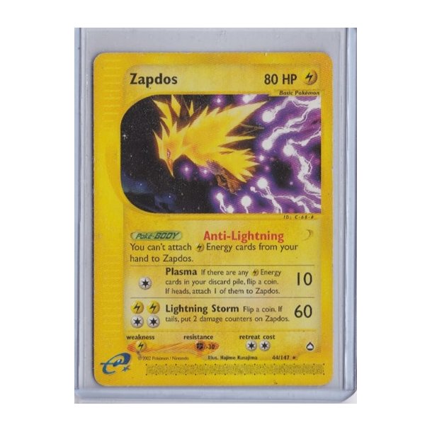 Zapdos Rare (brugt)
