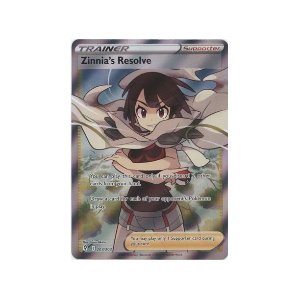 Zinnia's Resolve Full Art