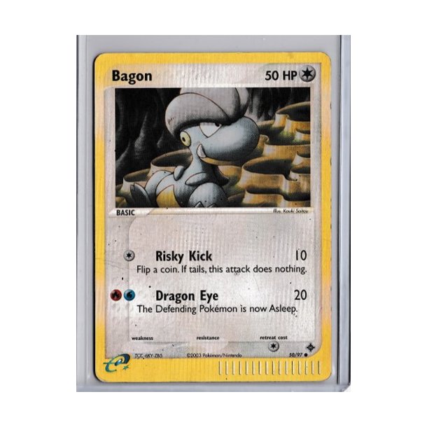 Bagon Reverse Holo (brugt)